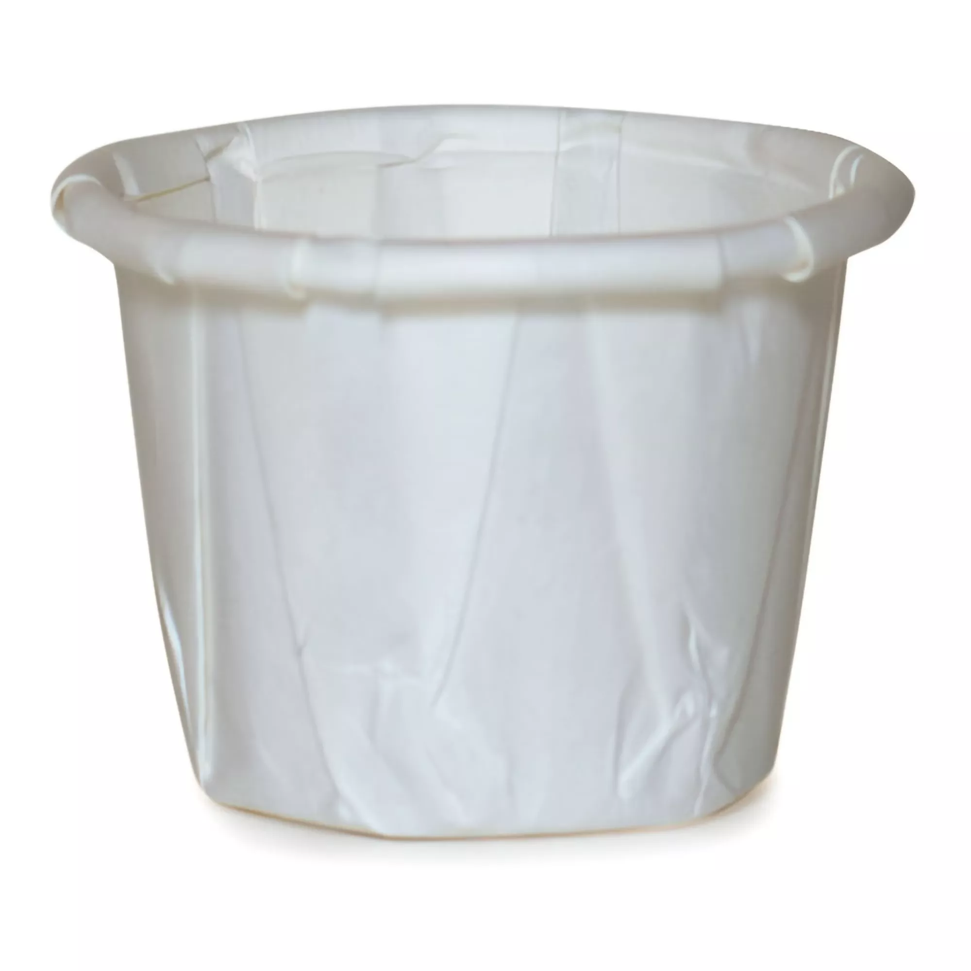 Souffle Cup McKesson 0.5 oz. Paper White Disposable #16-050-2050