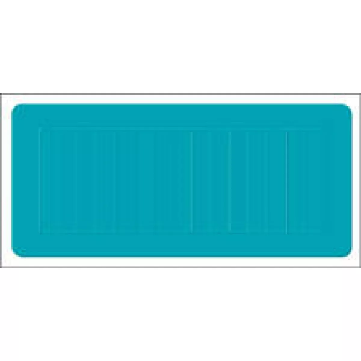 Spee-D-Bar Flags & Tags Solid Turquoise Removable 1"X3/16" 900 Per Pack