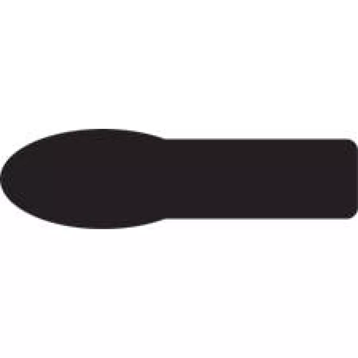 Spee-D-Flag Flags & Tags Solid Black Removable 5/8"X2-1/4" 100 Per Pack