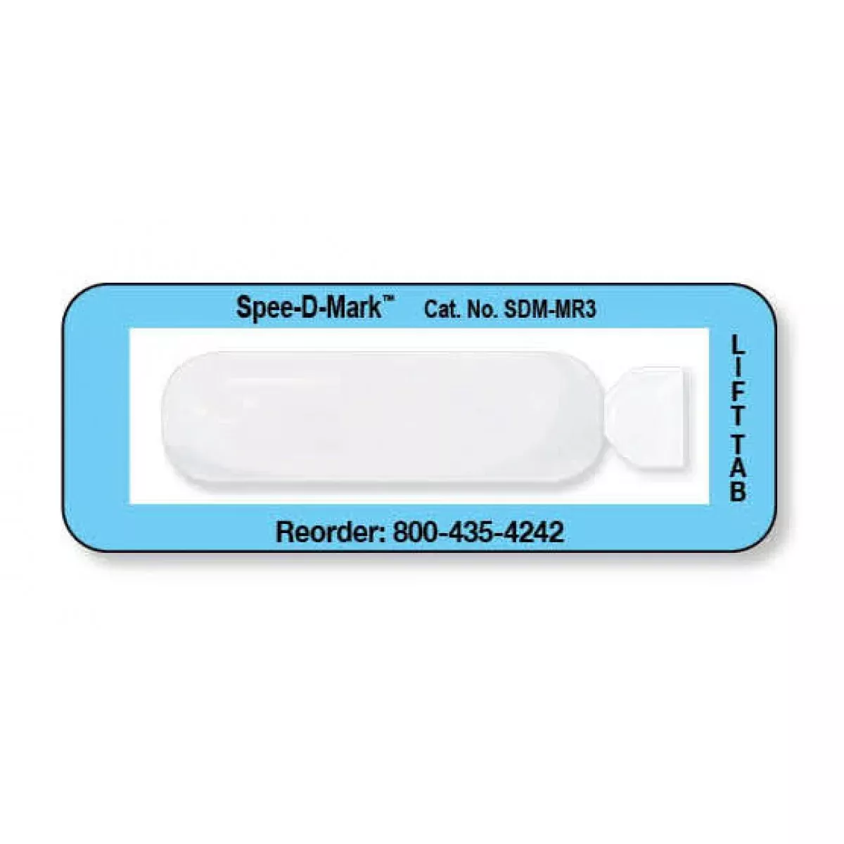 Spee-D-Mark Mri Skin Marker Semi-Opaque Reference Point 1 1/4" - 40 Per Box