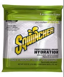 Sqwincher Powder Pack Lemon-Lime Electrolyte Replenishment Drink Mix, 23.83 oz. Packet