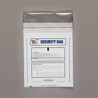 Standard Security Bags, White, 8 x 10 H-10478-14696