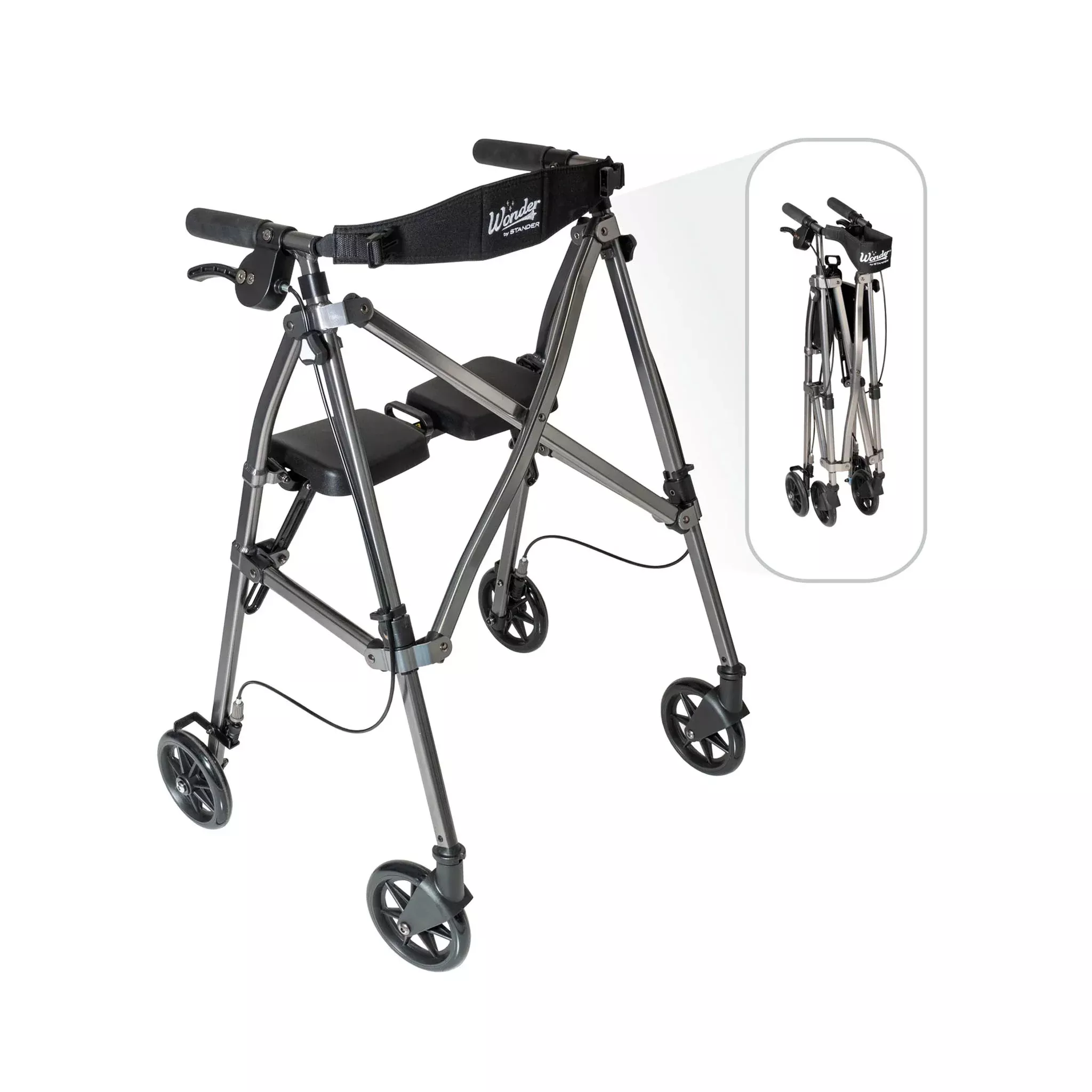 Stander Space Saver Rollator