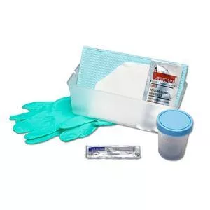Sterile Cath Tray W/14 Fr Vinyl Catheter