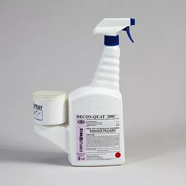 Sterile DECON-QUAT SIMPLEMIX Trigger Spray, 16 oz. H-19179-13022