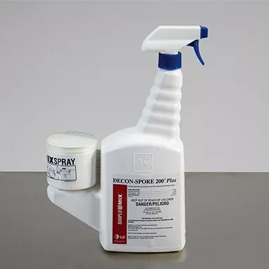 Sterile DECON-SPORE 200 Plus 6.4 oz/1-Gallon SIMPLEMIX Trigger Spray, 16 oz., Case H-19181-31-15970