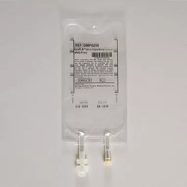 Sterile EcoFLX™ Empty IV Bags, 250mL H-20255-16461