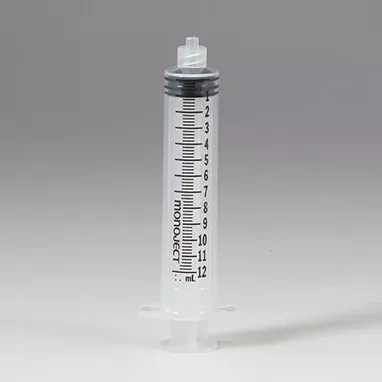 Sterile Monoject™ Luer-Lock Syringes, 12mL H-20038-21214