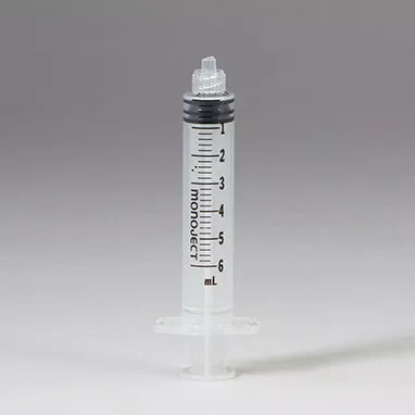 Sterile Monoject™ Luer-Lock Syringes, 6mL, Case H-20037-31-21213