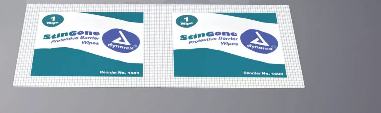 StinGone™ Skin Barrier Wipe, 50/BX