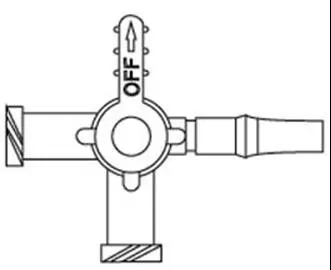 Stopcock Discofix 4 Way