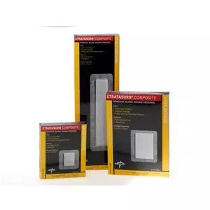 Stratasorb Composite Island Dressing, 4" x 14", Rectangular