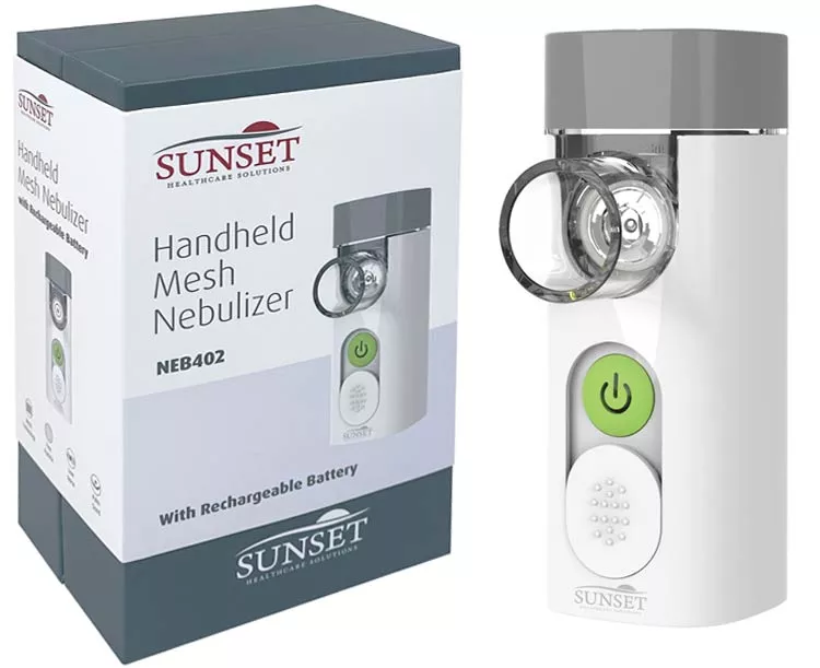 Sunset Handheld Mesh Nebulizer with Rechargeable Battery