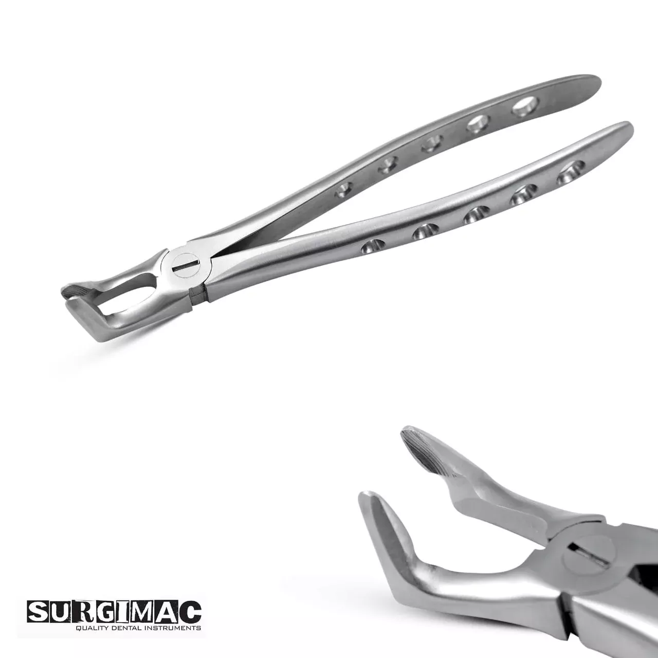 Surgimac #79 Extracting Forceps, Lower Molars, Atraumair.