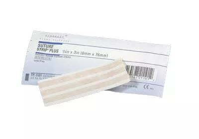 Suture Strip Plus Skin Closure Strip, 50/BX
