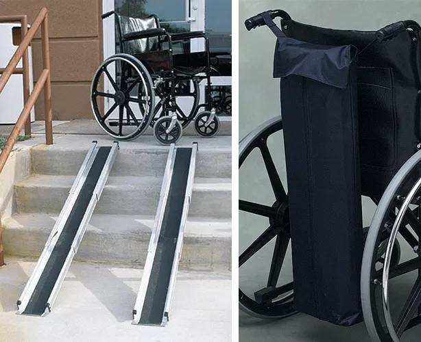 Telescoping Adjustable Wheelchair Ramp