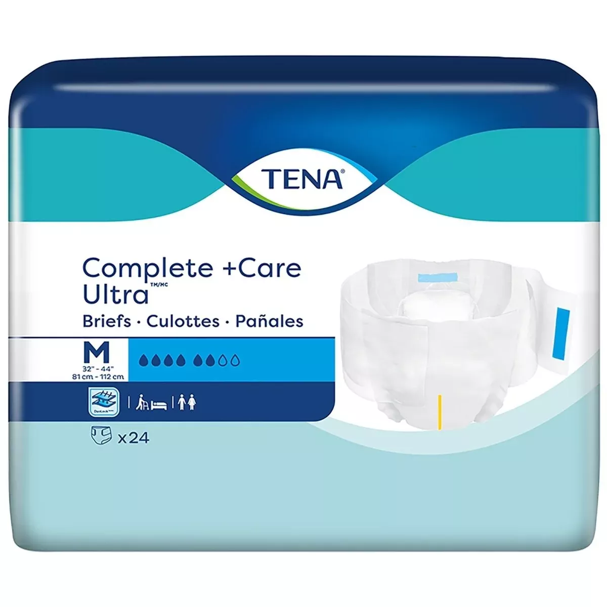 Tena Complete +Care Ultra Incontinence Brief