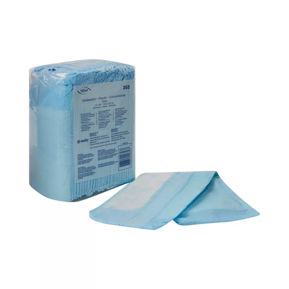 Tena Extra Underpad, 17 x 24 Inch