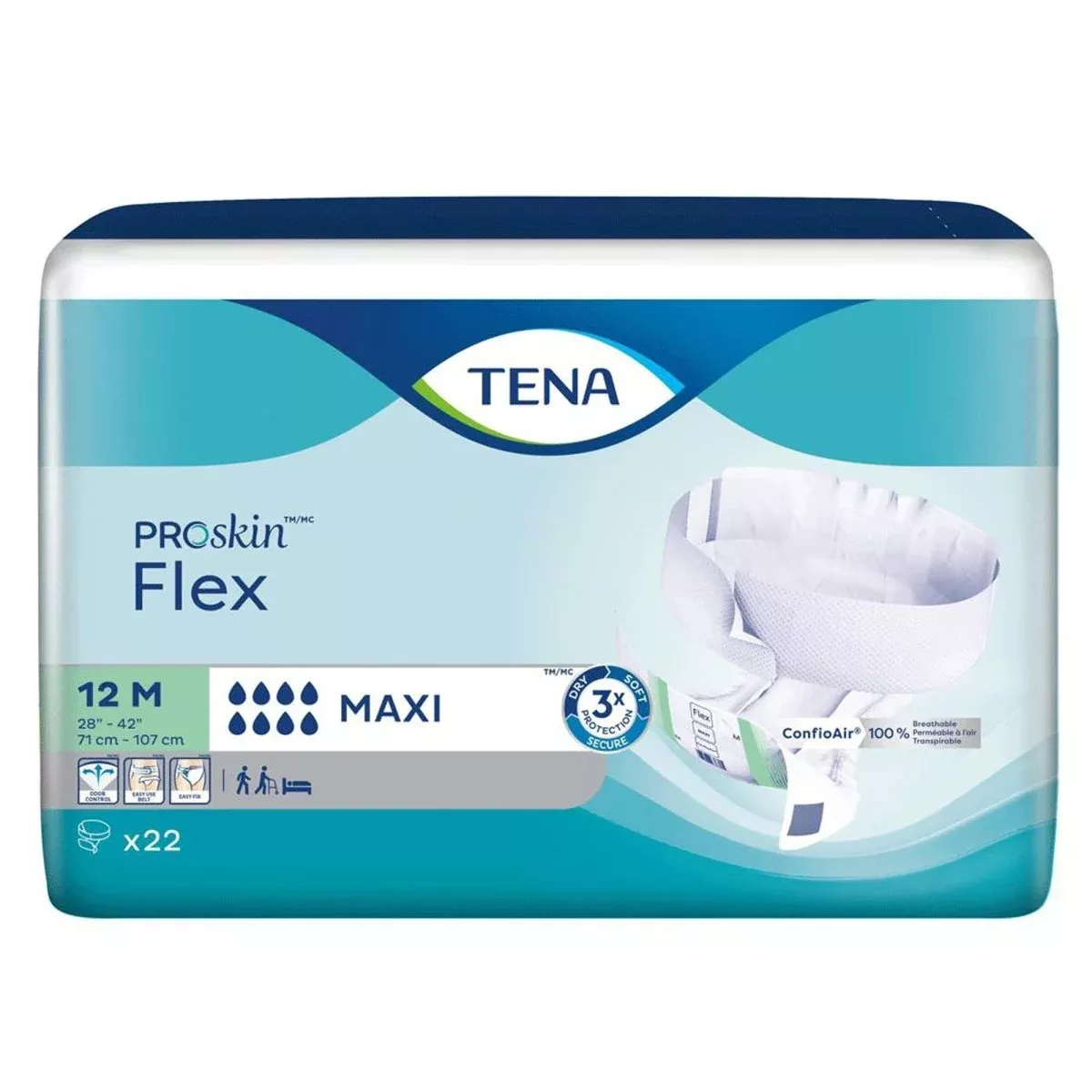 Tena Flex Super Incontinence Belted Undergarment