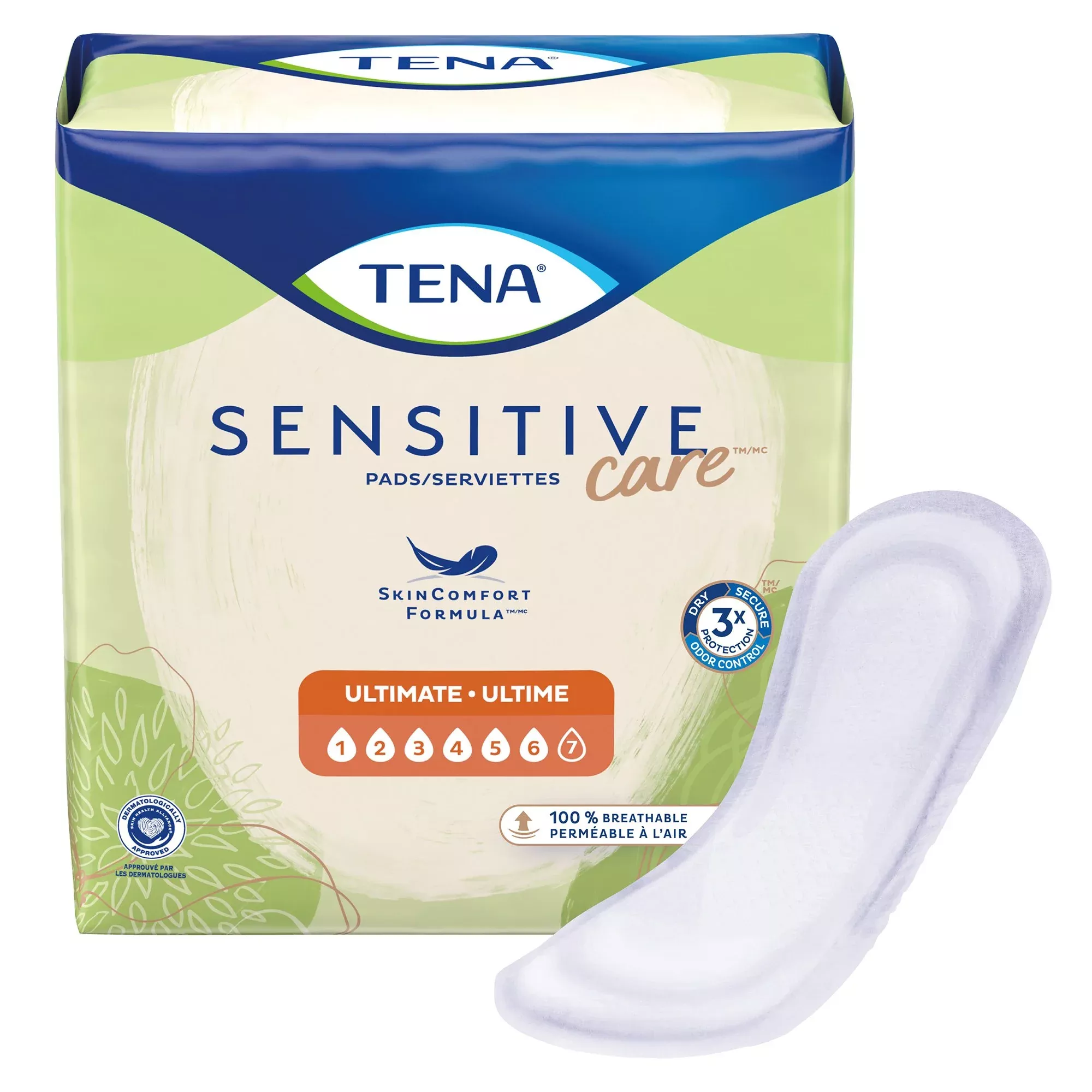 Tena Intimates™ Ultimate Bladder Control Pad, 16-Inch Length