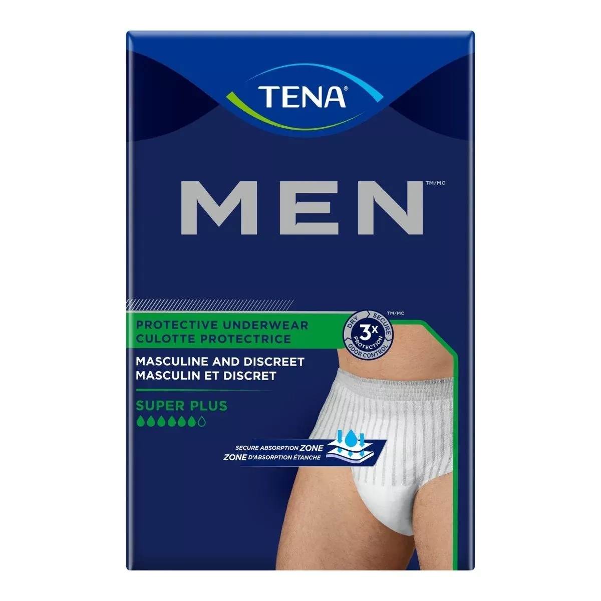 Tena Men Super Plus Absorbent Underwear
