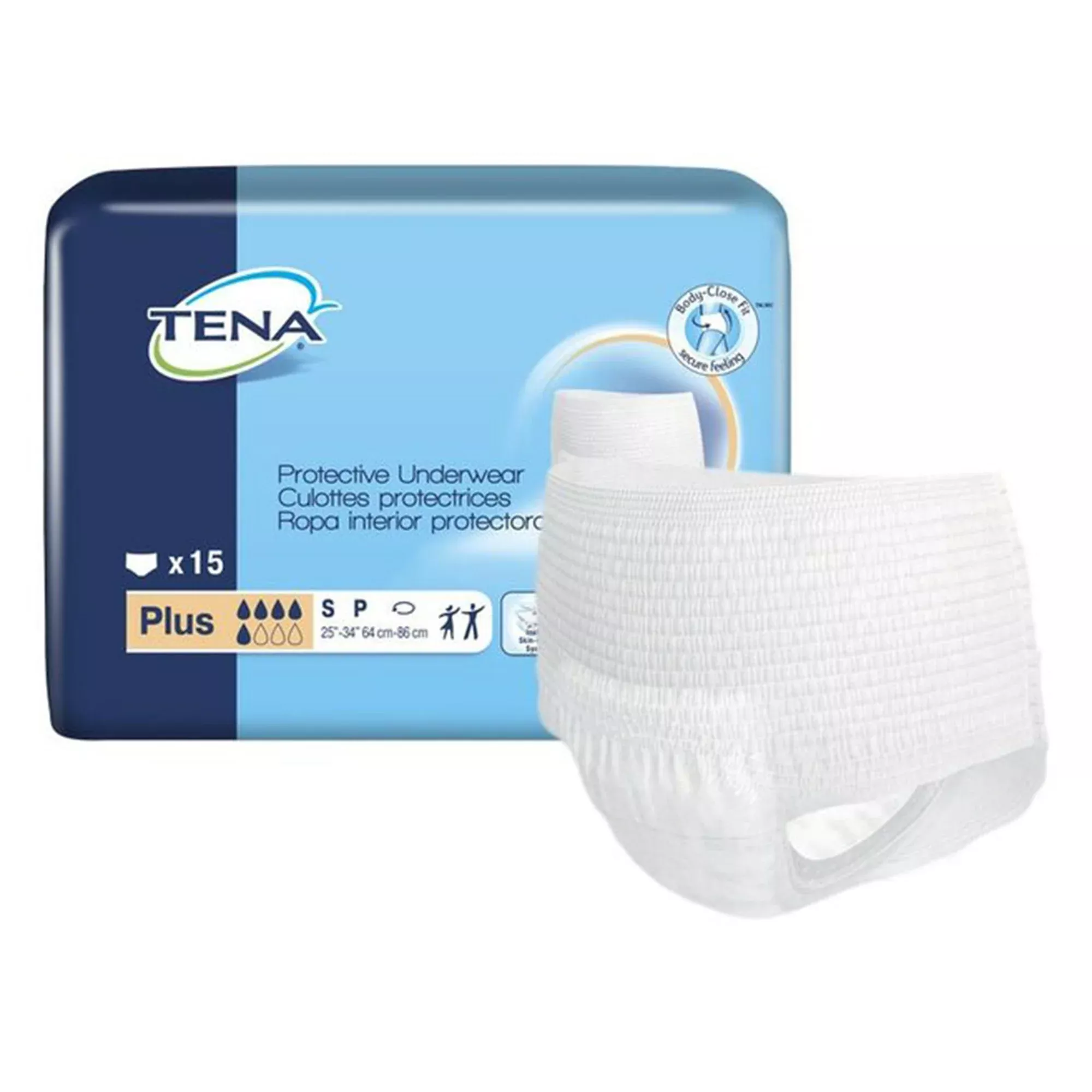 Tena ProSkin™ Plus Fully Breathable Absorbent Underwear, 2X-Large