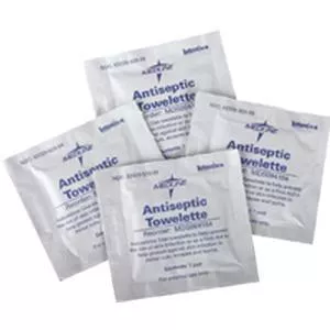 Textured Antiseptic and Cleansing Towelette 5" x 7"