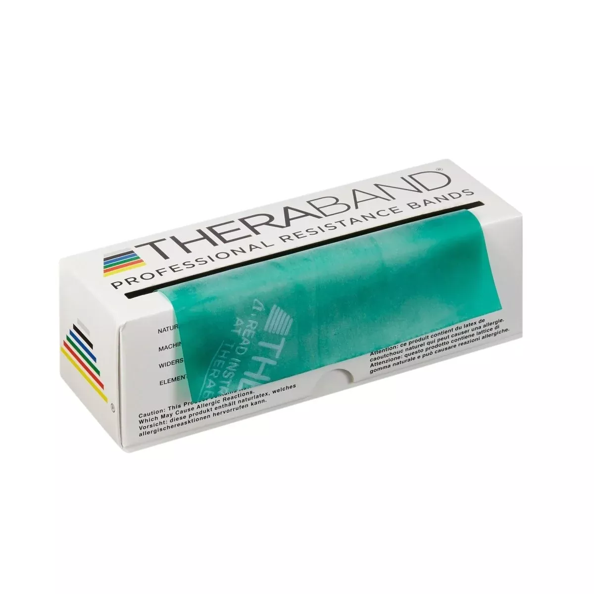 TheraBand Exercise Resistance Band, Green, 5 Inch x 6 Yard