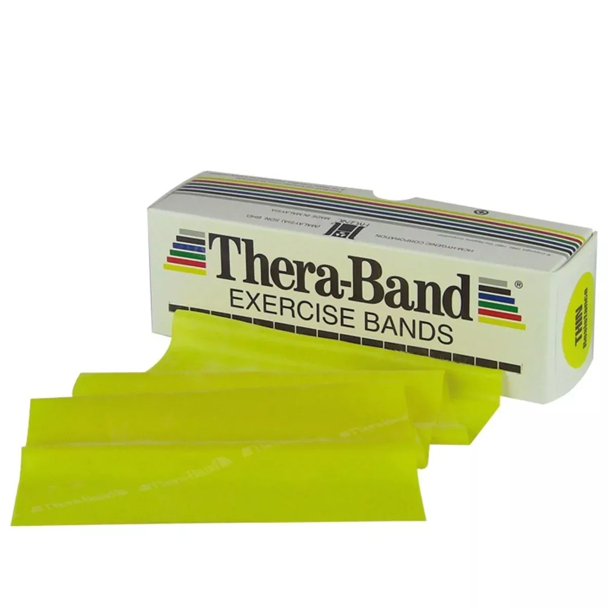 TheraBand Exercise Resistance Band, Yellow, 5 Inch x 6 Yard