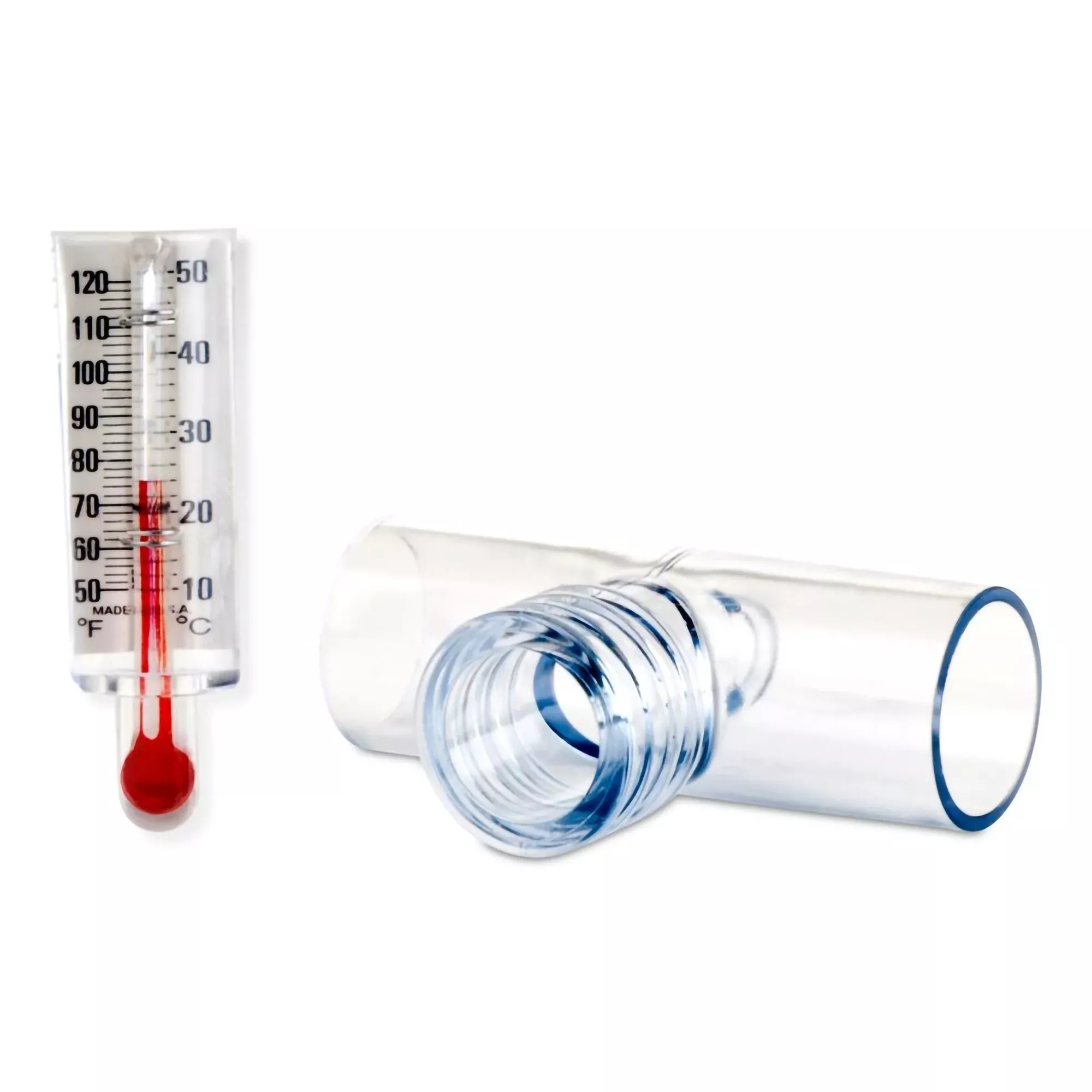 Thermometer with Tee Adapter Inline Systems #HUD1637