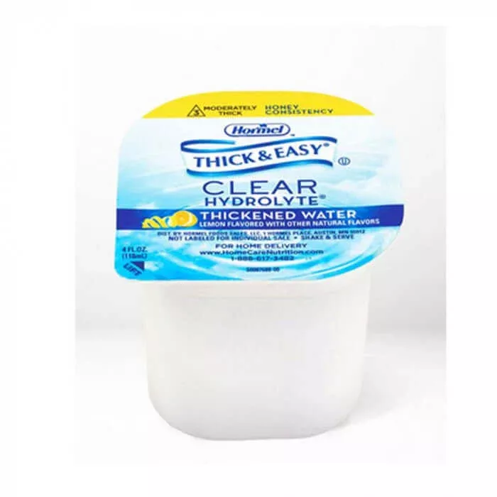 Thick & Easy 4 oz. Thickened Beverage Container Portion Cup (Honey Consistency)