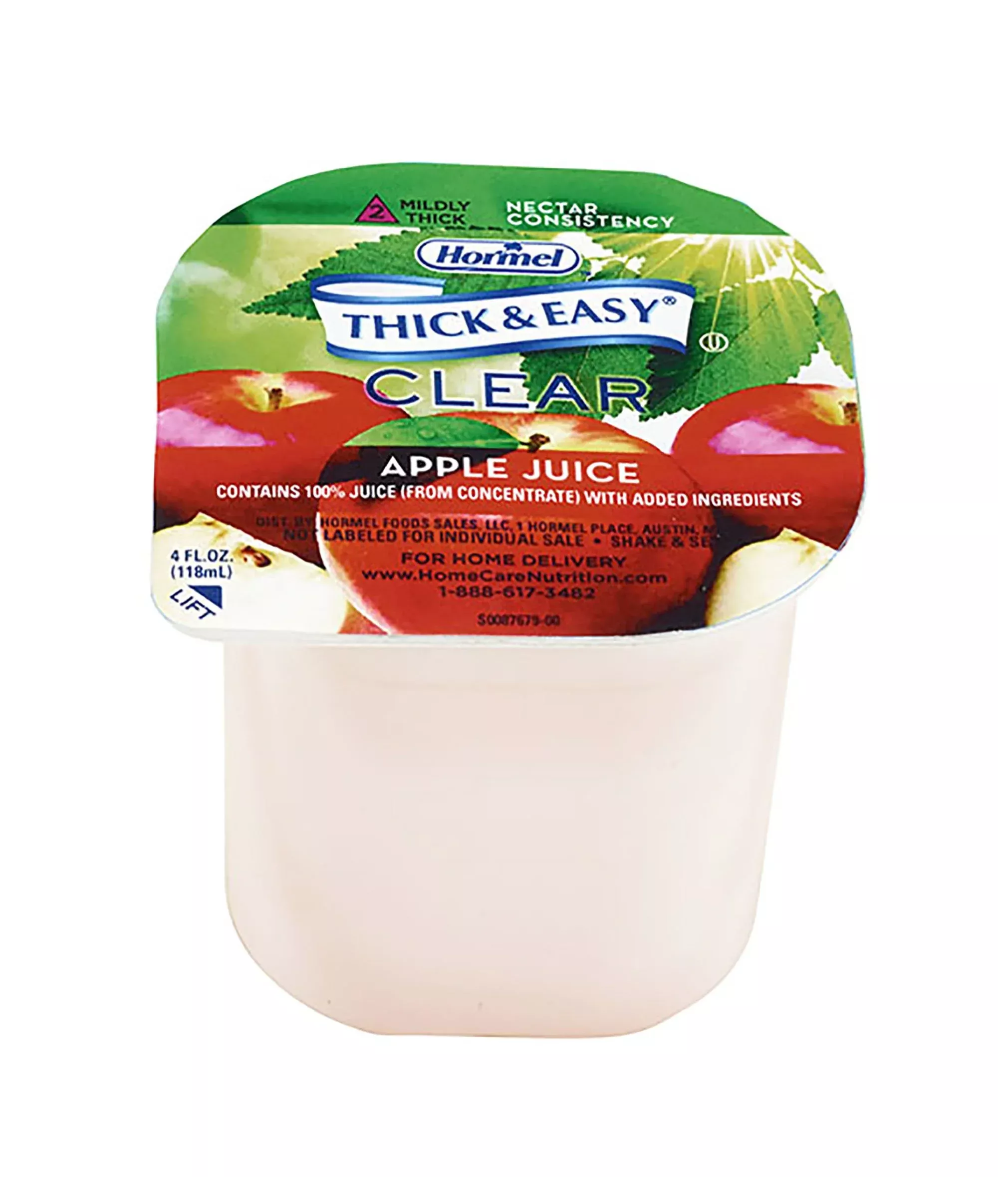 Thick & Easy Clear Nectar Consistency Thickened Beverage