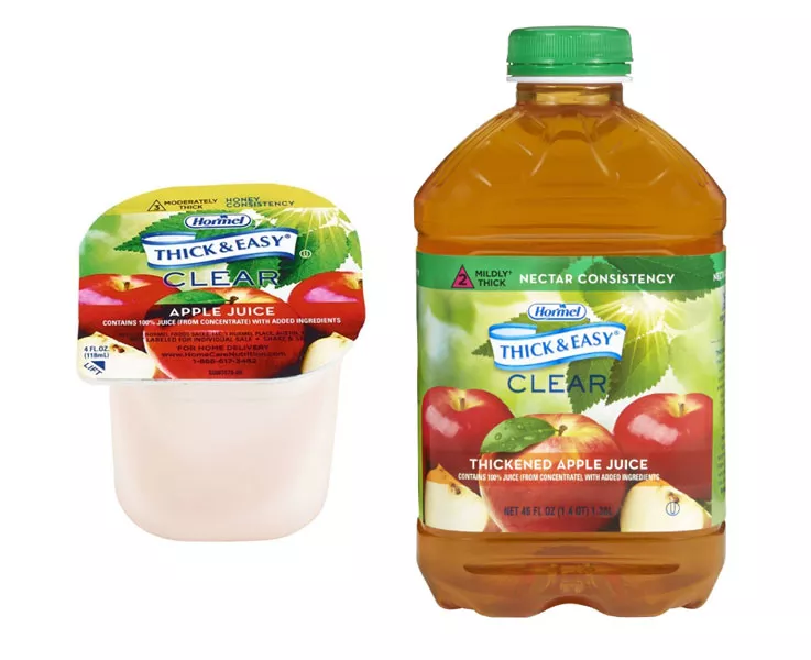 Thick and Easy Thickened Apple Juice