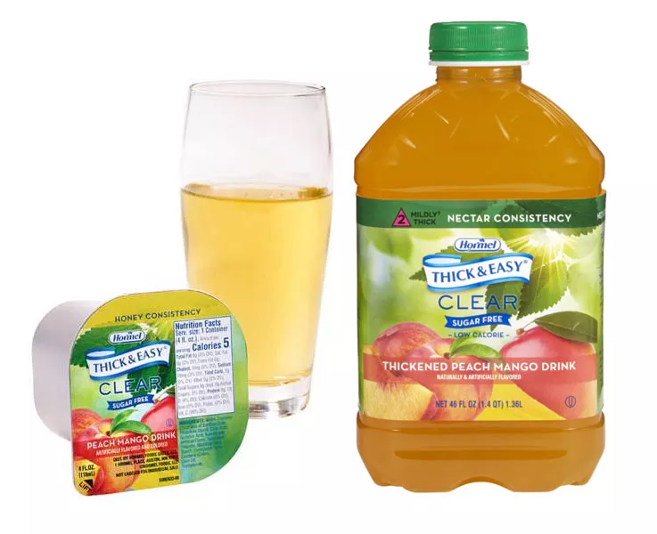Thick & Easy Thickened Peach Mango Drink, Sugar Free