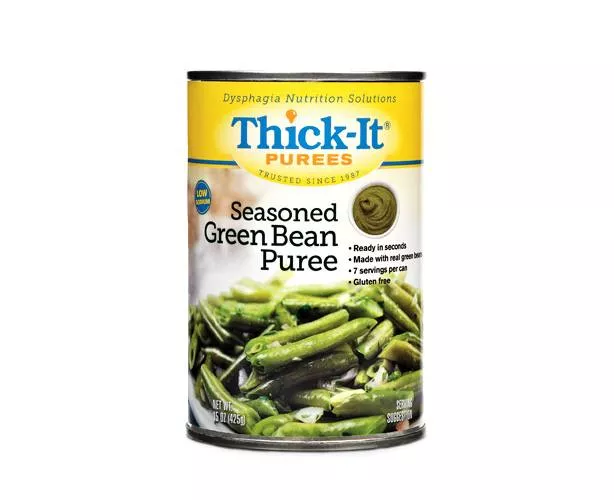 Thick-It Purees, Seasoned Green Beans, Case