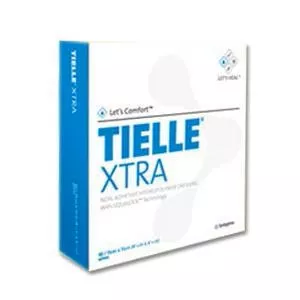 TIELLE Adhesive Hydropolymer Dressing 2-3/4" x 3-1/2"