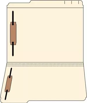 Top Tab Folder Fas# 1&3 11Pt Manila 8" Tab 11-3/4"X9-15/16" 2Ply 50 Per Box