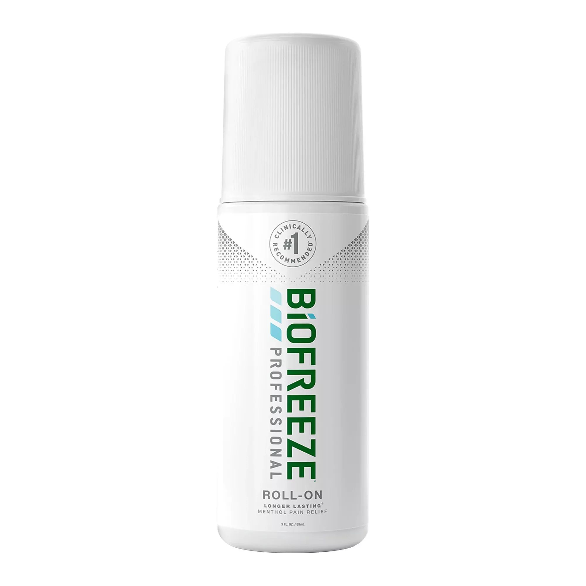 Topical Pain Relief Biofreeze Professional, 3 oz Roll-On, Colorless