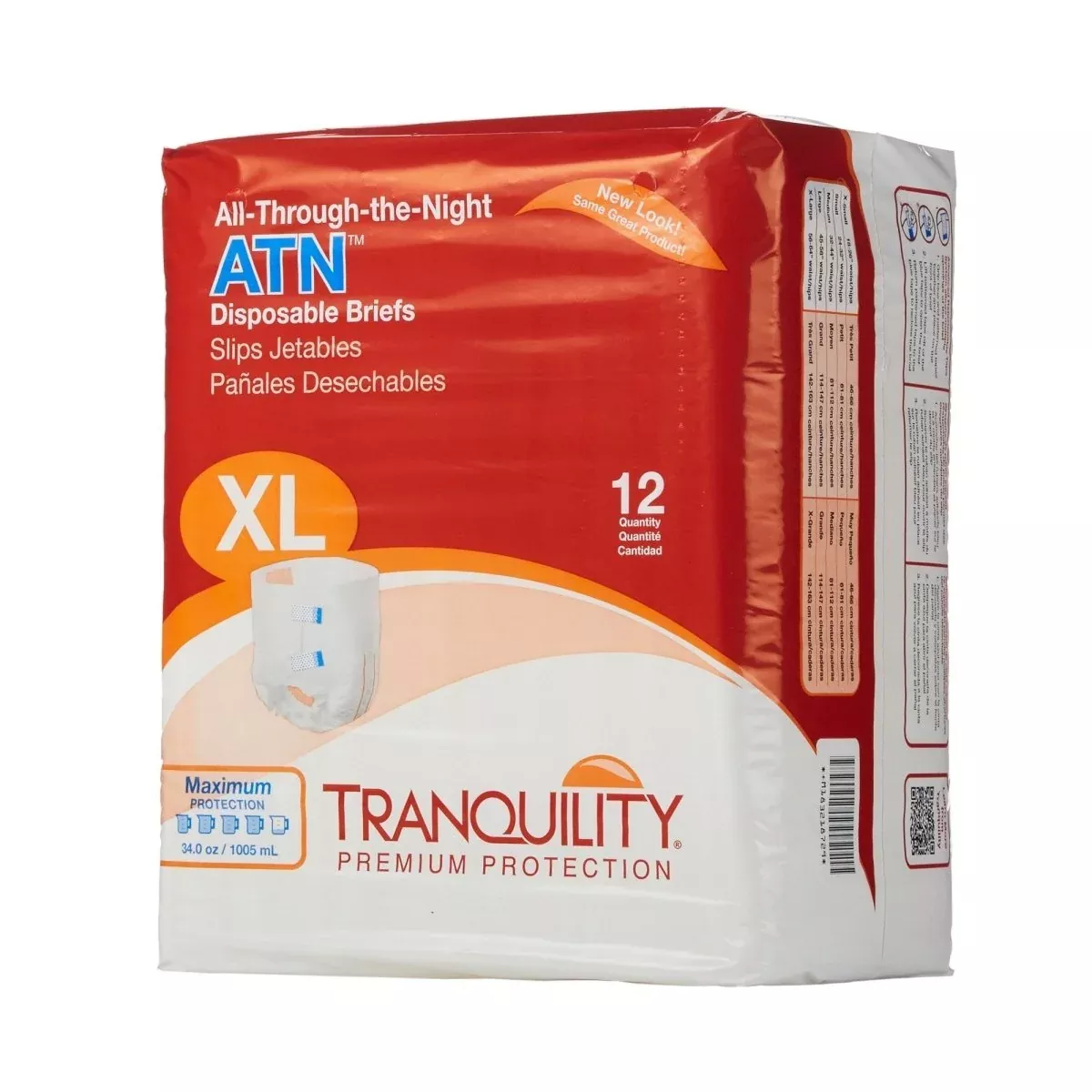 Tranquility ATN Heavy Protection Incontinence Brief