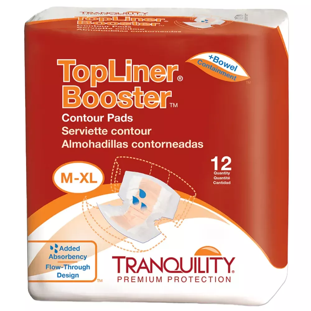 Tranquility Topliner Booster Contour Pads