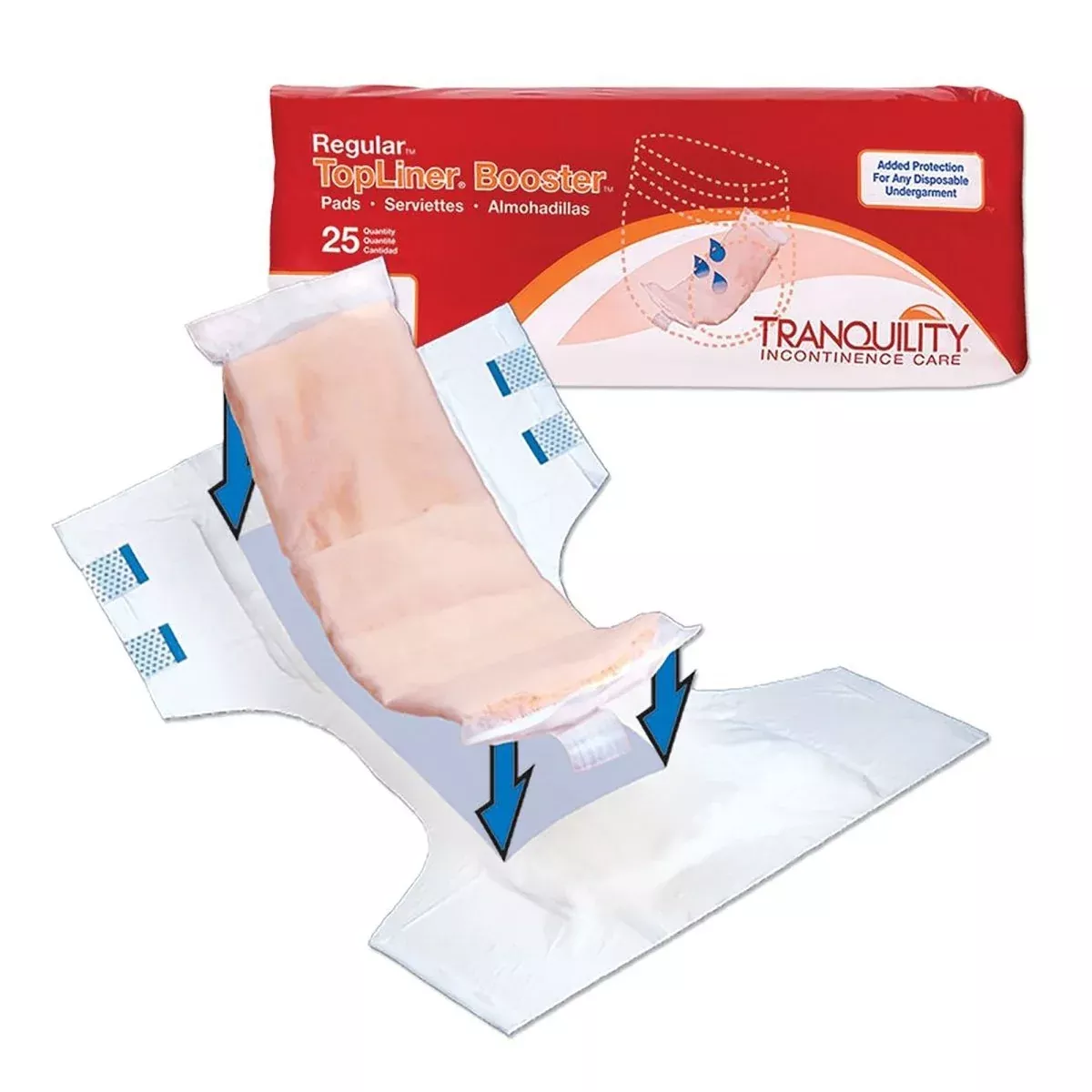 Tranquility TopLiner Incontinence Booster Pads
