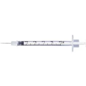 Tuberculin Syringe with PrecisionGlide Needle 27G x 1/2", 1/2 mL (100 count)