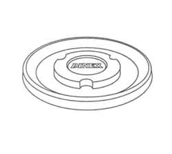 Turnbury Translucent Lid, 1500/CS