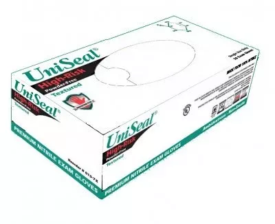 UniSeal Sensi-Nitrile Exam Glove, Blue