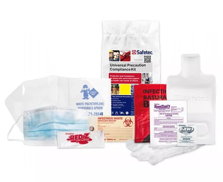 Universal Precaution Compliance Pathogens Cleanup Kit