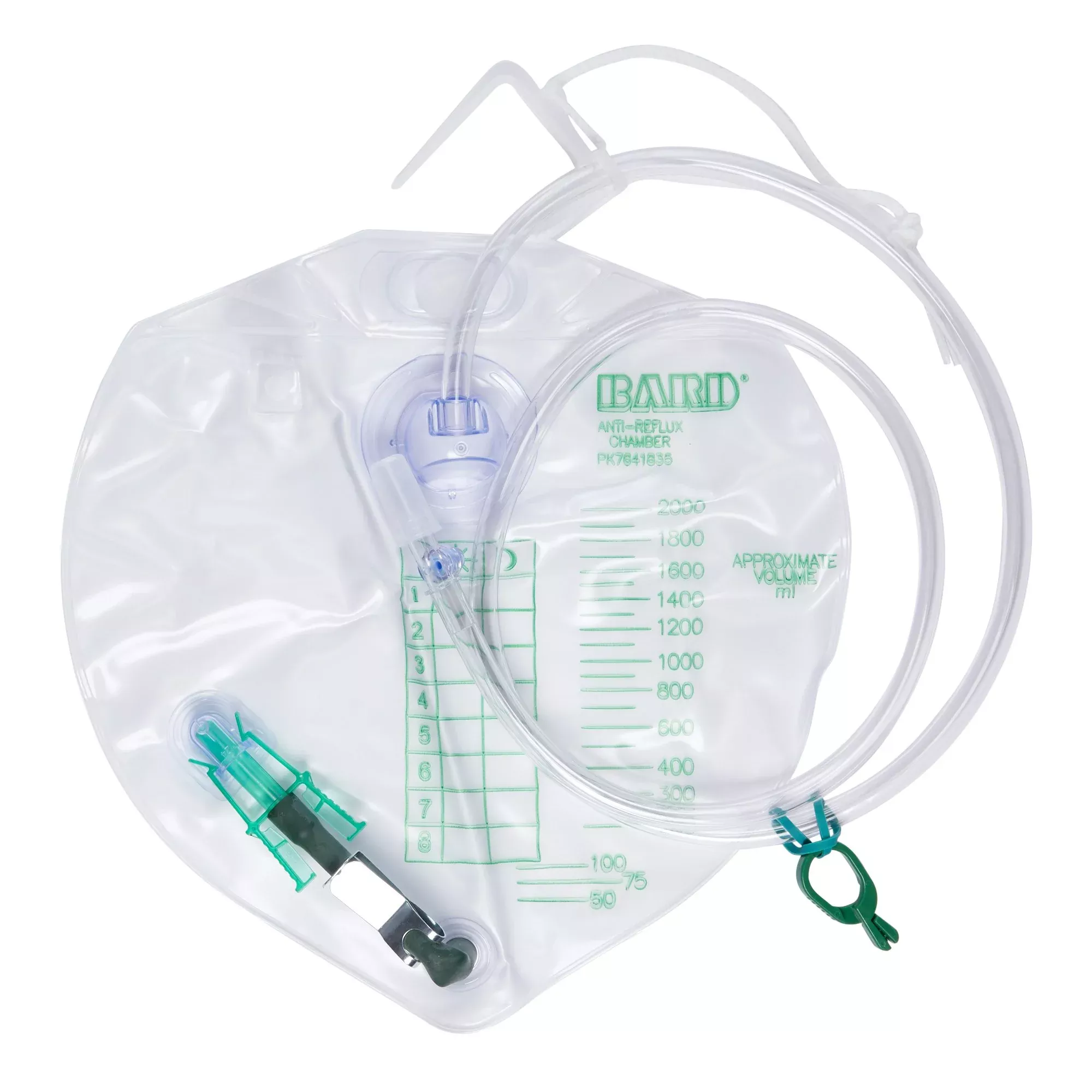 Urinary Drainage Bag with Anti-Reflux Chamber 2,000 mL