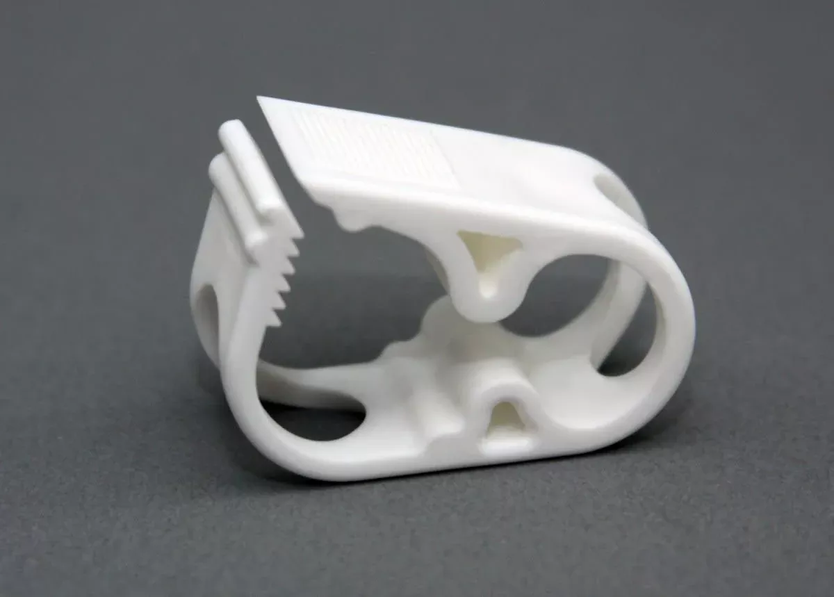 Urocare Adjustable White Tube Clamp, 50/CS