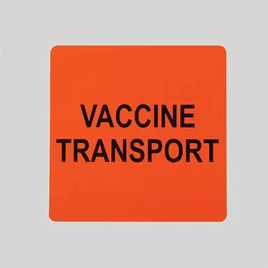 Vaccine Transport Label H-19892-19890