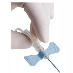 Vacutainer Winged Safety Push Button Blood Collection Set 25G x 3/4"
