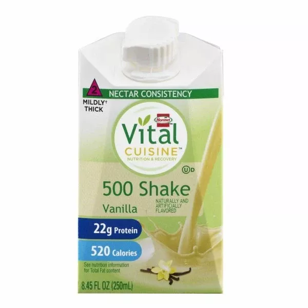 Vital Cuisine 500 Shake Vanilla8.45 oz. Carton